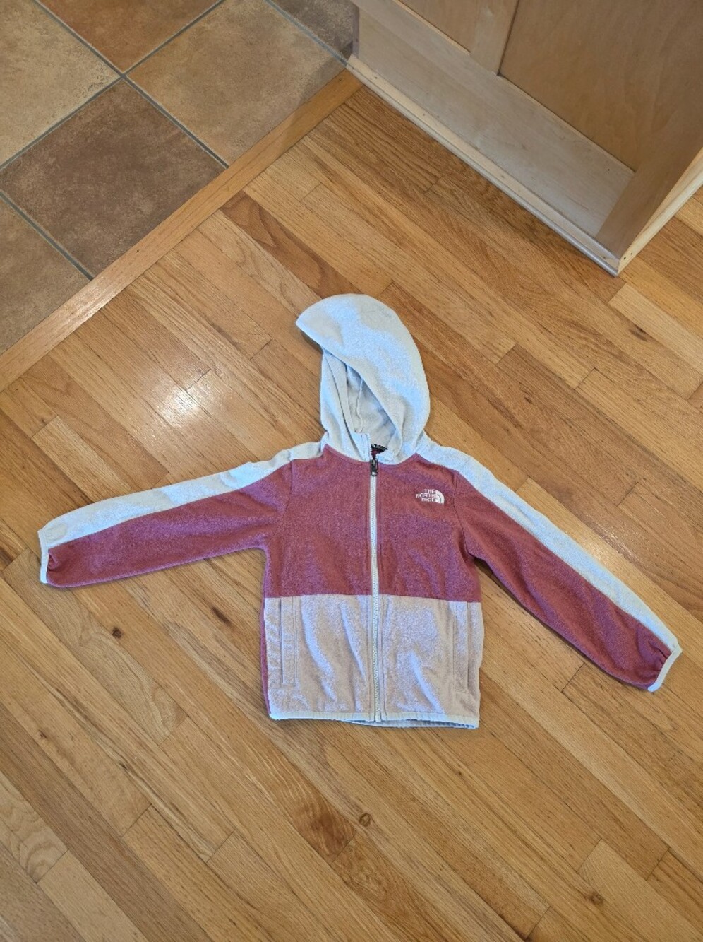 The North Face Hooded Zip Fleece Jacket